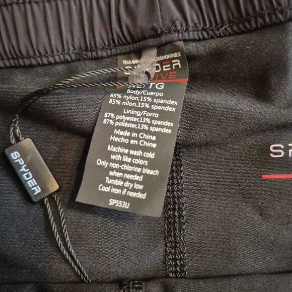 Spyder Womens Athletic Shorts - Lightweight Stretch Woven Pull On Running Shorts - Picture 13 of 15